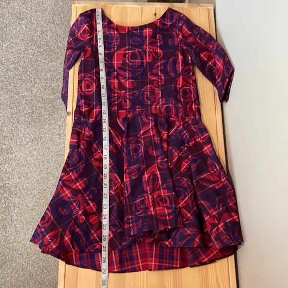 Tea Collection Floral Dress 6 special occasion holiday - Picture 8 of 10